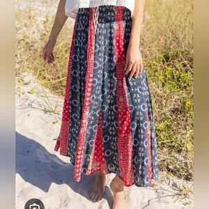NATURAL LIFE Mix It Up Maxi Skirt NWT